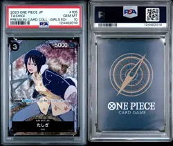 2023 One Piece Japanese Tashigi Premium Card Collection Girls PSA 10 - Image 3