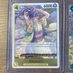 Bandai One Piece CCG OP06 Foil Alt Art Character Lot Rebecca Shuraiya 3 - Image 3