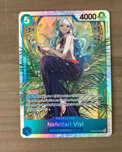 One Piece Nefeltari Vivi (024) - EB03-024 - SR - Foil, Near Mint Extra Booster - Image 1