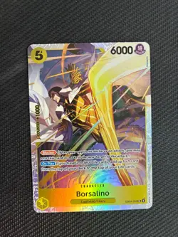 One Piece TCG Borsalino EB04-058 SR Adventure on Kami's Island Foil English NM - Image 1