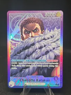 Charlotte Katakuri (062) (Alternate Art) OP11-062 A Fist of Divine Speed Foil - Image 1