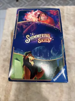 NEW Disney Lorcana Trading Card Game Shimmering Skies Illumineer's Trove Box - Image 4