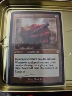 Quietus Spike -Foil Near Mint MTG The Brothers' War: Retro Frame Artifacts - Image 1