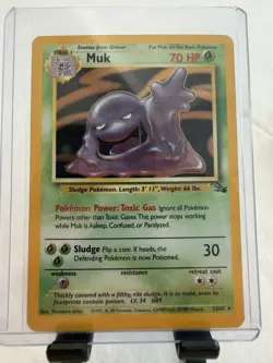 Fossil Pokemon Holo - 4 Card Set - Muk, Lapras, Haunter, Aerodactyl Unlimited - Image 1