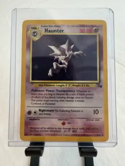 Fossil Pokemon Holo - 4 Card Set - Muk, Lapras, Haunter, Aerodactyl Unlimited - Image 3