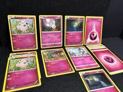 Pokemon Ralts Morelull Fairy Cards Burning Shadows + Jigglypuff XY - LP/MP Lot - Image 1