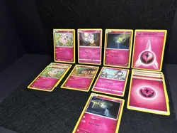 Pokemon Ralts Morelull Fairy Cards Burning Shadows + Jigglypuff XY - LP/MP Lot - Image 2