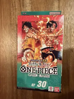 One Piece Card Game Starter Deck EX ST-30 SEALED Luffy Ace English 2026 - Image 1