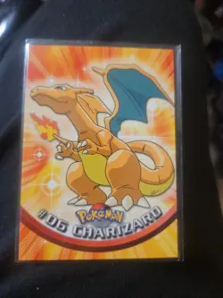 Charizard 06 Evolution Topps Series 1 1999 TV Animation Pokemon Card NM - Image 1