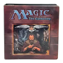 Vintage 1995 Magic the Gathering 3-Ring Binder Book MTG 1990s WotC Card Storage - Image 1