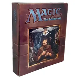 Vintage 1995 Magic the Gathering 3-Ring Binder Book MTG 1990s WotC Card Storage - Image 2