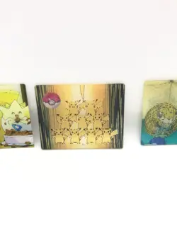 Pikachu ×4 Meiji Promo Super Change Card Pokemon TCG 3D Lenticular Rare Nintendo - Image 3