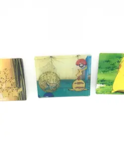 Pikachu ×4 Meiji Promo Super Change Card Pokemon TCG 3D Lenticular Rare Nintendo - Image 4