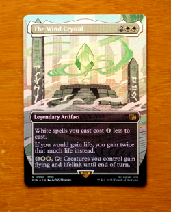 The Wind Crystal #330 Extended Art Foil Magic the Gathering - Near Mint - Image 1