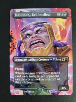 M.O.D.O.K., Evil Intellect (Borderless) Rare Marvel Super Heroes Commander - Image 1