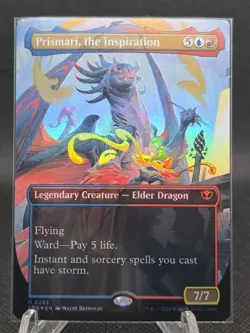 Prismari, the Inspiration - Secrets of Strixhaven - MTG Borderless Foil # 285 - Image 1