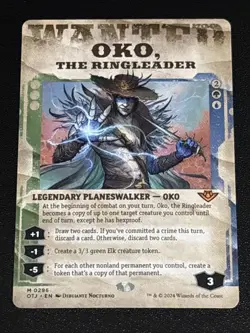 MTG Outlaws of Thunder Junction Oko, the Ringleader Showcase 0296 Mythic - Image 1