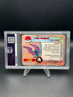 2000 Topps Chrome GOLBAT Pokemon TV - Spectra #42 PSA 9 - Image 2