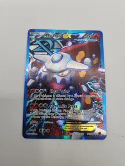 Pokemon TCG Heatran-EX Plasma Freeze 109/116 Holo Full Art - Image 1