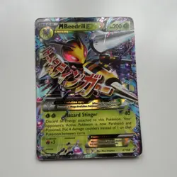 Pokemon TCG M Beedrill EX XY158 XY Promo Holo EX English 200 HP - Image 1