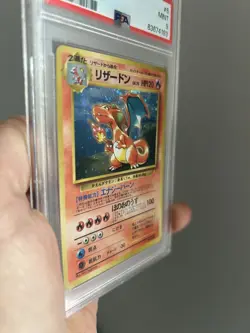 Charizard #6 CD Promo Holo Japanese Pokemon 1999 PSA 9 - Image 3