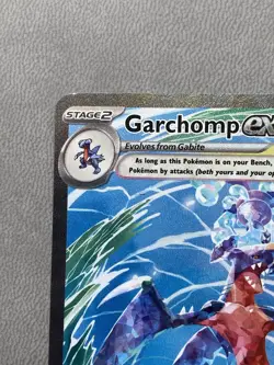 Garchomp ex 245/182 SV04: Paradox Rift Special Illustration Rare Pokemon - Image 3