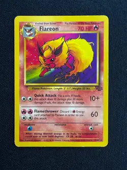 Pokemon Flarion Jungle Non Holo Rare 19/64 - Image 1