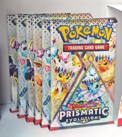 Pokemon Prismatic Evolutions Booster Bundle OPENED - Image 3