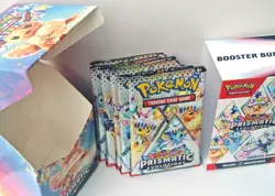 Pokemon Prismatic Evolutions Booster Bundle OPENED - Image 4