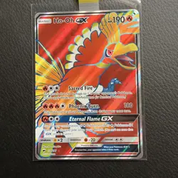 Ho-Oh GX 131/147 Rare Ultra Burning Shadows Pokemon Near Mint - Image 1