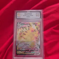 MGC 10 Pikachu Promo English Pokemon Cards Graded - Image 1