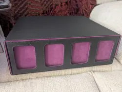 Card Storage Box 3000+ MTG Commander DECK Box With Display Windows & More! - Image 3