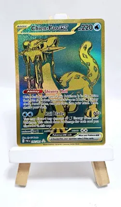 Chien-Pao EX 242/091 - Hyper Rare - Scarlet Violet Paldean Fates - Pokemon TCG - Image 1