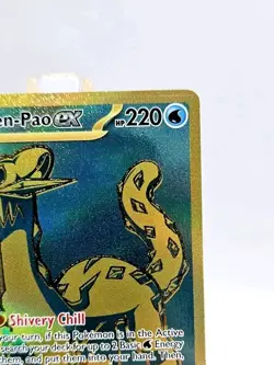 Chien-Pao EX 242/091 - Hyper Rare - Scarlet Violet Paldean Fates - Pokemon TCG - Image 3