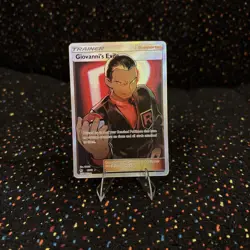 The Pokemon Company Giovanni's Exile 67/68 Hidden Fates Ultra Rare Holo NM/LP - Image 1