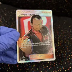 The Pokemon Company Giovanni's Exile 67/68 Hidden Fates Ultra Rare Holo NM/LP - Image 4
