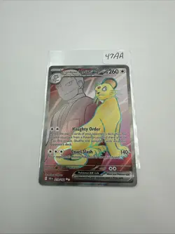 Pokemon TCG [Mint] - Team Rocket's Persian EX - 219/182 - Destined Rivals ✅ - Image 1