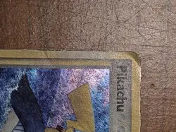 2007 Pokemon POP Series 5 Pikachu 12/17 Holo Inverted Back Error HP/DMG - Image 5