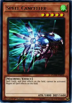 Yugioh Spell Canceller DUDE-EN032 Ultra Rare 1st Edition NM - Image 1
