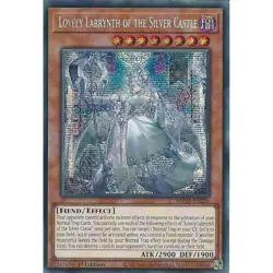 Yugioh Lovely Labrynth of the Silver Castle MP23-EN226 Prismatic Secret Rare - Image 1
