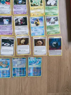 Pokemon Diamond And Pearl Mysterious Treasures Set Bundle - 34 Cards Inc Reverse - Image 4