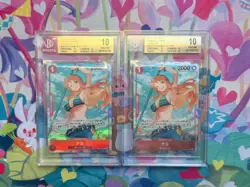 BGS 10 Nami OP01-016 Alt Art Sequential Romance Dawn Japanese One Piece - Image 1