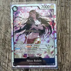(2x) Nico Robin OP12-087 SR Legacy of the Master One Piece Card Game - Image 4