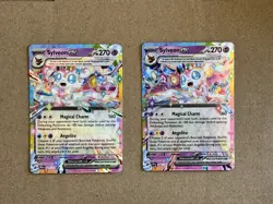 Sylveon EX 041/131 - 2 Card Lot - Pokemon TCG Prismatic Evolutions - Near Mint - Image 1