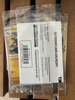SEALED Pokemon x Chicago Field Museum Archeops Promo Card Pokemon Fossil - Image 2