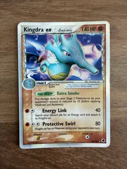 Kingdra EX Dragon Frontiers Holo Card 94/101 Delta Species Pokemon Card - Image 1