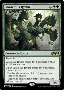 Voracious Hydra M20 #200 Rare Core Set 2020 Magic: The Gathering Near Mint - Image 1