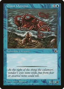 Giant Octopus NonFoil Portal 56 NM MTG - Image 1