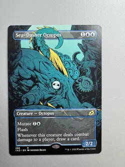 Sea-Dasher Octopus (Showcase) | Ikoria: Lair of Behemoths | #286 | R | NM - Image 1