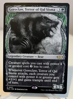 MTG - Goreclaw, Terror of Qal Sisma March of the Machine: Multiverse Legends NM - Image 1